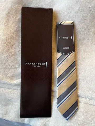새상품 MACKINTOSH 스트라이프 넥타이