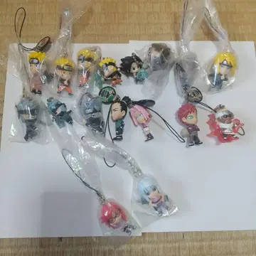 NARUTO 돌풍전 스트랩 세트