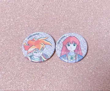 천지 창조 후지와라 카무이 캔뱃지 2개 세트