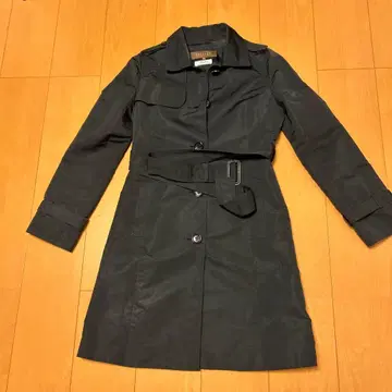 BALLSEY 블랙 트렌치코트 38