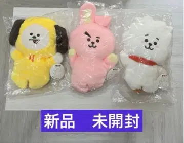 BT21 퍼펫 RJ CHIMMY COOKY 3개 세트 [미개봉 새상품]