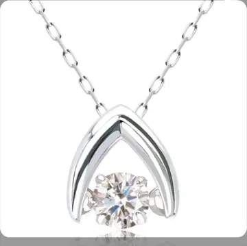 [ 새상품급 ] 플라티나 다이아몬드 목걸이 0.25ct