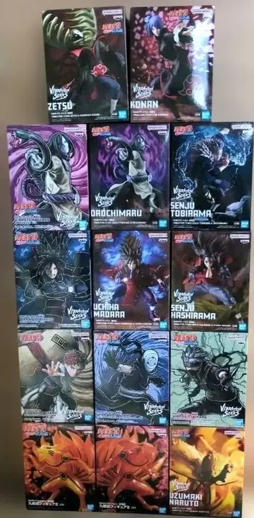 NARUTO 돌풍전 피규어 14종 14점