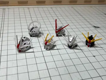 [정크] HG 건담 프라모델 머리 세트