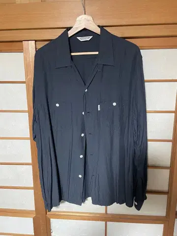 레이온 셔츠 COOTIE PRODUCTIONS XL 블랙