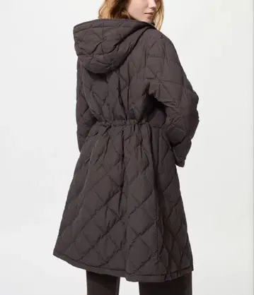 퍼프 테크 롱 코트 릴랙스 핏 L 유니클로