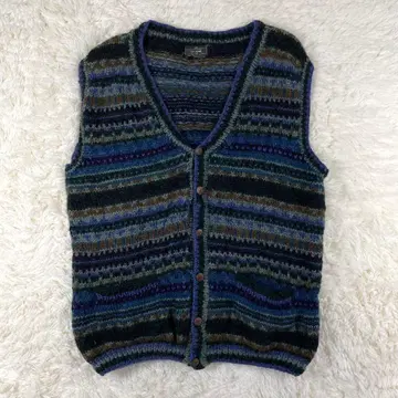 Lost horizons 히말라야 울 베스트 수제 핸드메이드 네이비