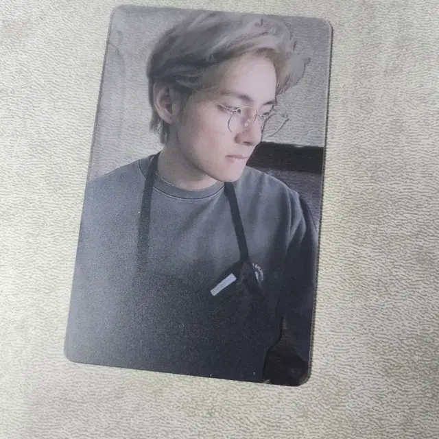 레이오버 위버스 특전 pvc 포카 뷔 태형 bts 방탄