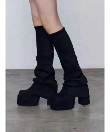 EMODA 플레어 커버 핏 부츠 L