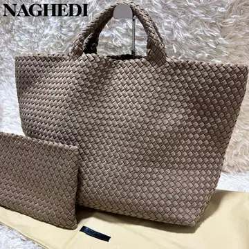 즉시 완판! 컨디션 최상 NAGHEDI 메쉬 토트백 ST BARTHS