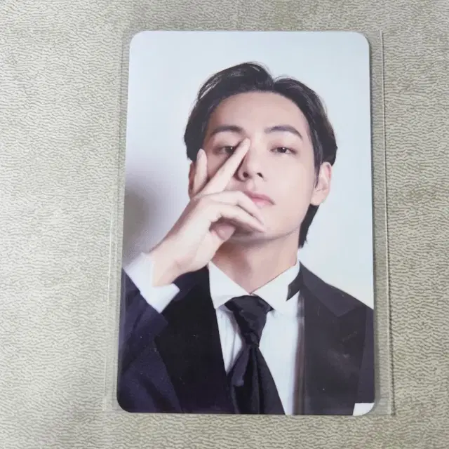 미개봉 더팩트 태형 뷔 포카 bts 방탄