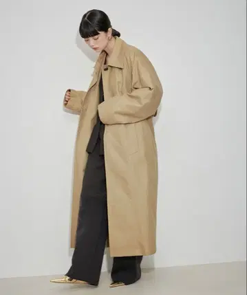 백 브라우징 스텐칼라 코트