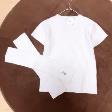 택 포함 새상품 Ogue 모에소매 암워머 세트 니트 베이지 F 사이즈