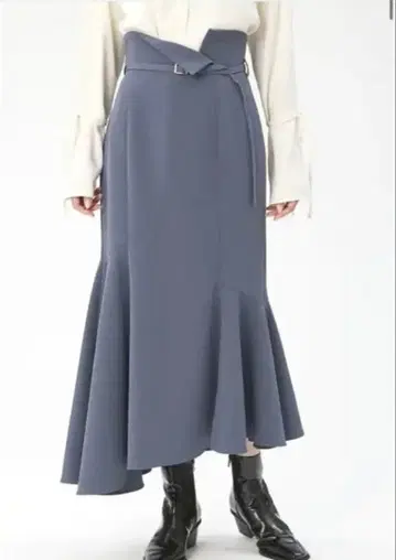 FRAY I.D 프레이아이디 비대칭 머메이드 스커트