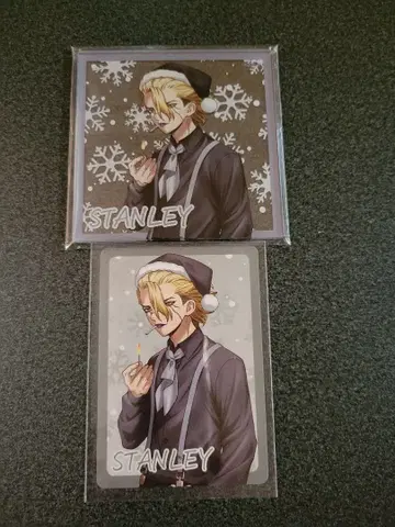 Dr.STONE 스탠리 크리스마스 콜라보 카페 굿즈