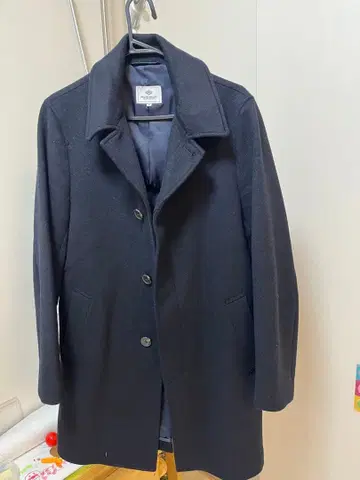 BEAMS HEART 스텐카라 코트 46 네이비