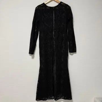 mystic 레이스 롱 원피스 사이즈 1 블랙