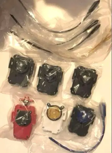 베이블레이드 런처 6개 묶음 세트 와인더 5개 스트링 1개