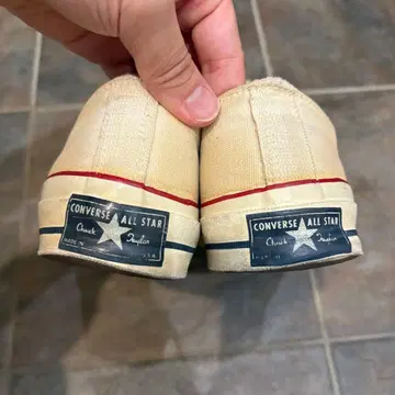 CONVERSE ALL STAR 화이트 스니커즈