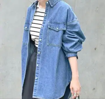 새상품! 완판템/데님 셔츠 B.C STOCK/데님 워커 셔츠