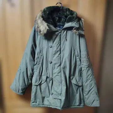 ALPHA INDUSTRIES 밀리터리 자켓 L