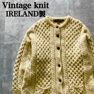 [ 아일랜드 제 ] IRELAND 제 육후 피셔맨 니트 가디건