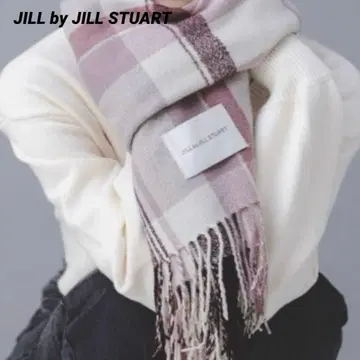 JILL by JILL STUART 핑크 비터핑크 머플러 스톨