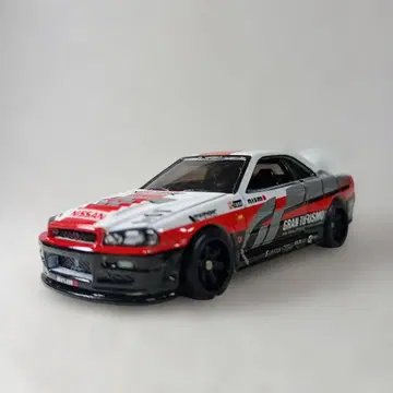 핫휠 프리미엄 그랑 투리스모 닛산 스카이라인 GT-R BNR34