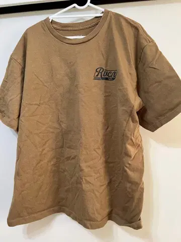 RVCA 브라운 T셔츠