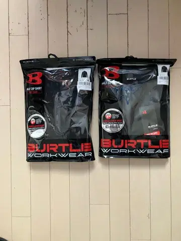 BURTLE 4113 하프 지퍼 셔츠 2장 세트