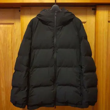 글로벌 워크 심리스 다운 자켓 블랙 XL