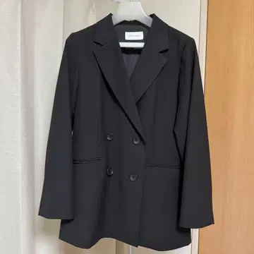 글로벌 워크 우츠쿠 실루엣 더블 자켓 S