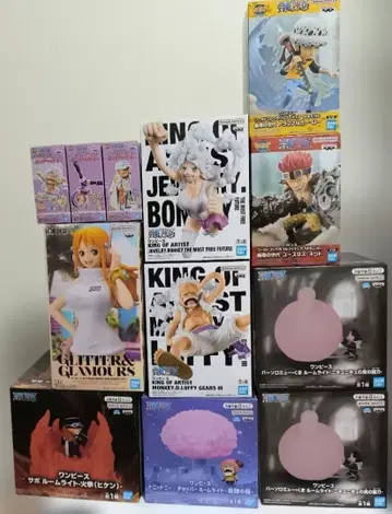 원피스 피규어 세트 니카 루피 니카 보니 룸 라이트 월드 컬렉션