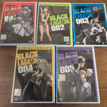 애니메이션 BLACKLAGOON 블랙러그 DVD 세트