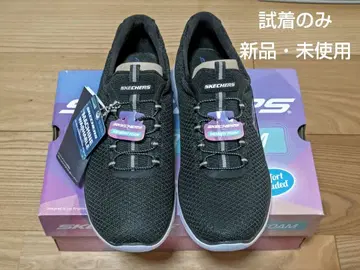 스케쳐스 스니커즈 메모리폼 블랙 x 화이트 25.5cm