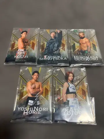 RIZIN 1번 복권 아크릴 스탠드 세트