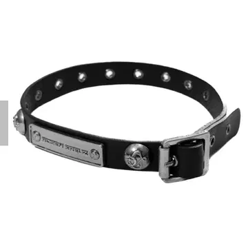 Rozen kreuz/rk 리벳 초커/블랙