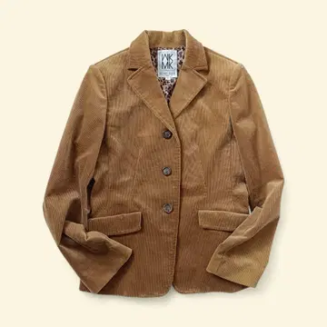 MICHEL KLEIN 테일러드 자켓 코듀로이 광택감 헤이세이 갸루