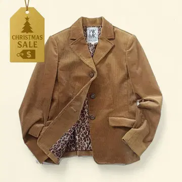 MICHEL KLEIN 테일러드 자켓 코듀로이 광택감 헤이세이 갸루