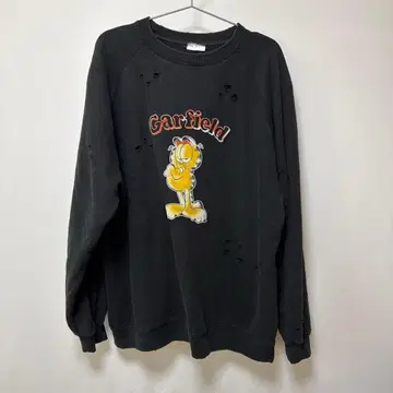 Garfield 데미지 맨투맨 FREAK'S STORE L 사이즈