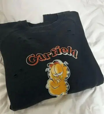 Garfield 데미지 맨투맨 FREAK'S STORE L 사이즈