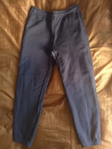 size L 누우 knuu heavy sweat pants navy