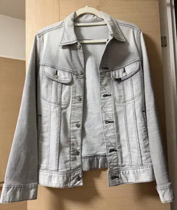 Lee G 데님 자켓 아우터 샘플