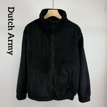 Dutch Army 네덜란드군 블랙 플리스 자켓 밀리터리
