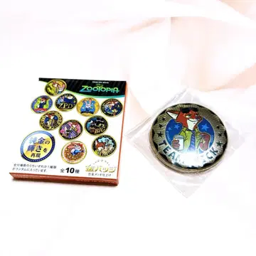 주토피아 닉 디즈니 합금 도금 마감 캔뱃지