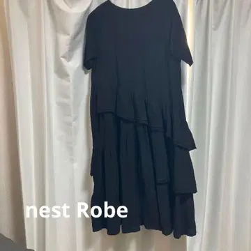 2 네스트로브 린넨 반팔 원피스