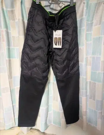 [ 새상품 ] 워크맨 믹스 다운 크로스 쉴드 팬츠 블랙 L