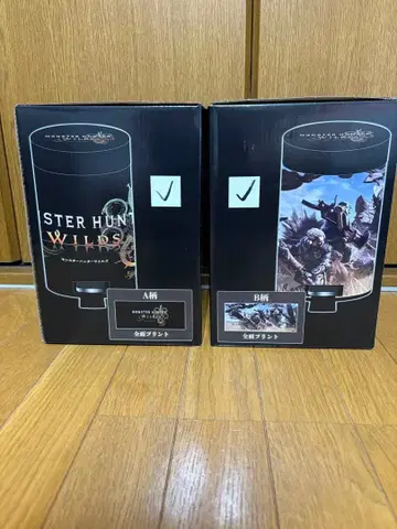 몬스터 헌터 WILDS 더스트BOX 쓰레기통 몬헌 2종 세트