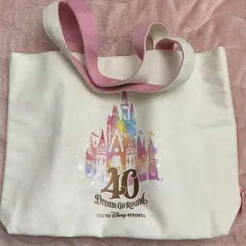 디즈니 40주년 토트백