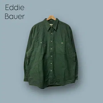 2369 [ EddieBauer ] 셔츠 긴팔 빅 사이즈 그린